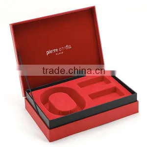 Custom High End Two Layers Hinged Cosmetic Packaging Box thumbnail-4