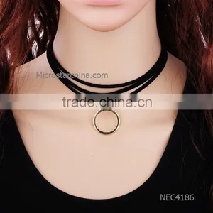 IN STOCK Women Tassel Simple Nice Chocker Necklace thumbnail-2