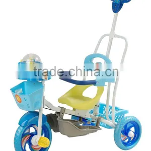 2015 With Policeman Light With 3 eu Canopy Pass en 71-3 Cert Children Tricycle thumbnail-3