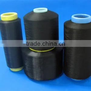 Polyester-microfiber-yarn Raw White Gold Polyamide Pa6 Yarn Dope Dyed Quality Choice thumbnail-1