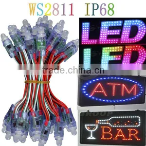 Led Pixel 12mm WS2811 Rgb Led Pixel Lights IP68 Waterproof DC5V 12V Full Color String Christmas LED Light Pixel Led thumbnail-6