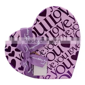 Sweet Heart Shape Paper Wedding Gift Box thumbnail-5