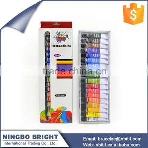 2016 High Quality 18 Colors Acrylic Paint Set thumbnail-1