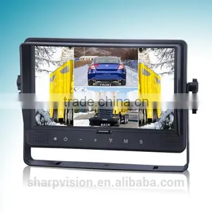 9 Inch Lcd Bus Monitor With 4 AV Input thumbnail-1