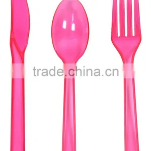 Wholesale Clorful Disposable Dinnerware Flatware Made In China thumbnail-2