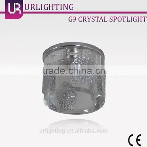 G9 Crystal Cylindrical Lampshade Down Lights/Spotlight thumbnail-4