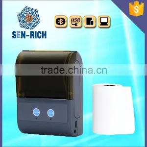 Portable Bluetooth POS Thermal Printer 58MM With Small Size Which Can Be Connected to Smartphone, Tablet PC, Notebook, Etc thumbnail-4