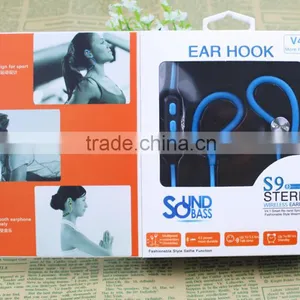 Bluetooth Headset Factory 2016 New Products for Mobile Phone. Wireless Earphone.Hot Sale Sport Bluetooth Earbud thumbnail-2