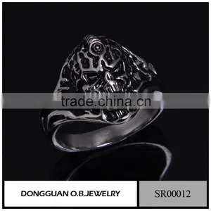 Stainless Steel Skull Rings, The Expendables Skull Ring/Wholesale Prices Stianless Steel Jewelry Skull Fashion Ring thumbnail-6