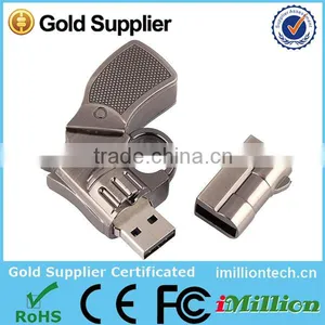 2gb-128gb Capacity and Metal Material Gun Shape Usb Flash Drive thumbnail-1