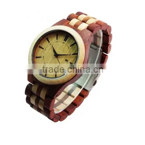 New Model Eco-friendly Wooden Watch Wrist Watches With Custom Logo thumbnail-5