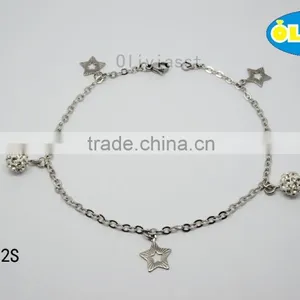 Olivia Jewelry New Arrival Stainless Steel Design Chain Anklet Foot Bracelet Jewelry thumbnail-1
