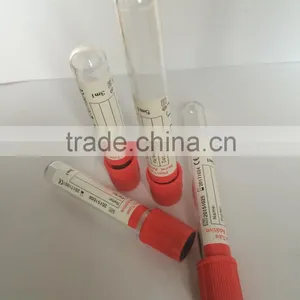 Red Cap Serum Test Tube bd Vacutainer Made in China thumbnail-2