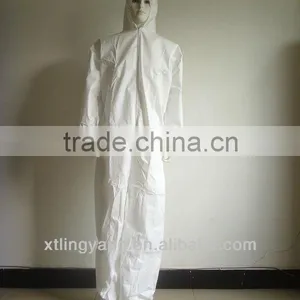 Disposable White Soft Singel Use Protective Clothing thumbnail-1