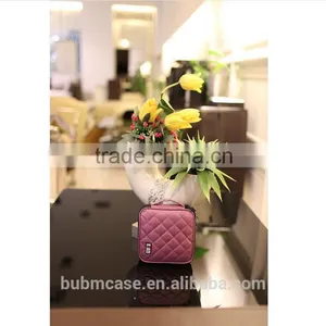 Purple 32 Capacity 230D Space Twill PVC Fabric DVD Case CD Holder Personalized cd Case Multi Disc Dvd Cases thumbnail-5