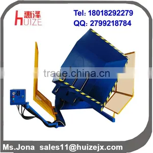 High Power Forklift Attachment Steel Stationary Pallet Inverter thumbnail-1