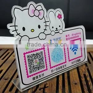 Skill-screen Acrylic Table Top Nameplate Display Stand thumbnail-1
