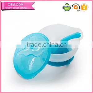 Stay Put Suction Baby Bowl Plate With Sucker Design for Children thumbnail-1