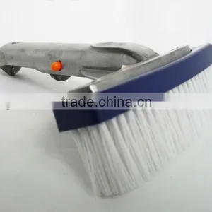 Spa Bathtub Pool Scrub Brush With EZ Clip Aluminum Handle thumbnail-1
