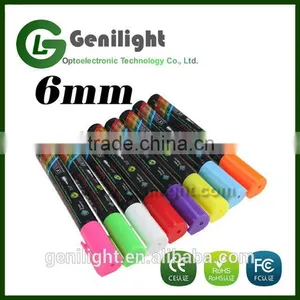 High Quality Fluorescent Marker Pen for Flashing LED Writing Board thumbnail-2