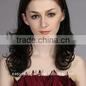 Synthetic Curly Full Lace Wig, Half Wigs for Black Hair,3/4 Wigs thumbnail-1