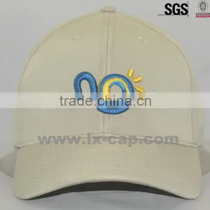 3D High Quality 6 Panel Embroidery Fitted Baseball Cap thumbnail-1