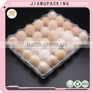 Manufacture Sale Plastic 30 Quail Egg Tray Packaging , PET PVC Egg Tray Price 6/10/12/15/18/24/30 Packs thumbnail-2
