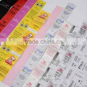 Satin Main Printing Care Labels,satin Printing Tags Roll for Garment thumbnail-1