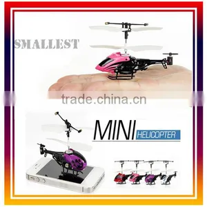 8CM Smallest 3.5 Channel Infrared Mini RC Helicopter With Gyro thumbnail-1