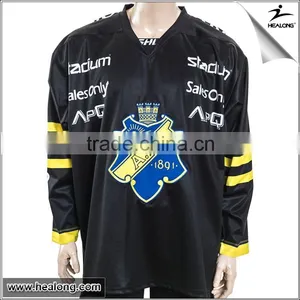 Custom Reversible Full Sublimation Inline Ice Hockey Goalie Jerseys thumbnail-1