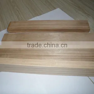 FSC Paulownia Strip Rough Veneer Wood Strip Without Knots&planed thumbnail-1