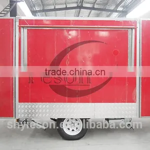 Snack Machine for Food Cart Manufacturer Philippines/ Steel Mobile Fryer Food Cart With One Year Warranty / New Bike Food Cart thumbnail-2