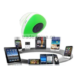 Waterproof Bluetooth Speaker With Silicone Sucker for Bathroom thumbnail-3