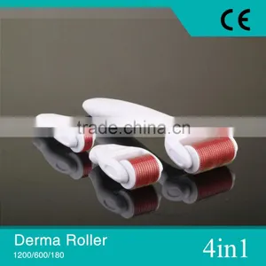 Stretch Mark Removal Derma Roller Home Use Derma Roller Kit 300/720/1200 Stainless Micro Needling Derma Roller 4 in 1 thumbnail-2
