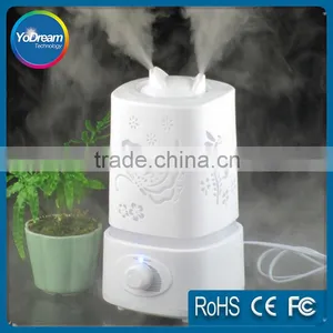 Two Nozzles 1.5L Air Humidifier Portable Ultrasonic Humidifier Electric Aroma Diffuser Air Humidifier Nebulizer thumbnail-1