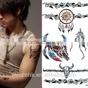 2016 Best Price Flash Tattoos Foil Gold Temporary Tattoo Sticker thumbnail-2