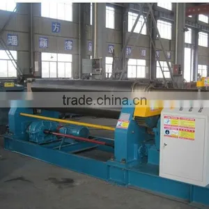 Symmetric 3-roller Mechanical Plate Rolling Machine thumbnail-1