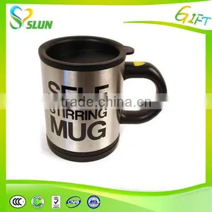 New Fashion Eco Friendly Cheap Coffee Mug Self Stirring Mug Review thumbnail-5