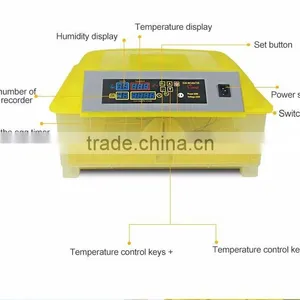 HHD Household Full Automatic Mini 48 Eggs Poultry Incubator for Sale With Good Quality EW-48 thumbnail-2