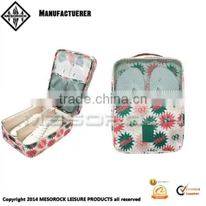 2016 New Design Waterproof Nylon Portable Shoes Storage Travel Bag thumbnail-1