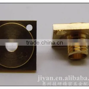 Factory Manufacture High Precision Cnc Milling Sheet Metal Brass Nuts thumbnail-3