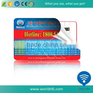 Printable Plastic 13.56MHz Student RFID Card With Photo Frame thumbnail-2