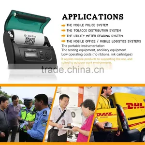 Voxlink Portable 80mm Pos Printer Label Printer Bluetooth Barcode Printer( Android+ios) thumbnail-2