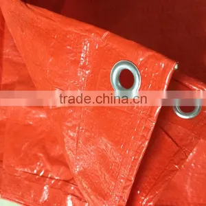 HDPE Woven Laminated With Aluminum Foil Plastic Raw Material Storage Agriculture Tarpaulin thumbnail-2