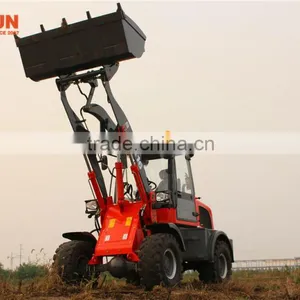 Made in China Qingzhou Everun 1.6Ton Mini Radlader China With Snow Blade thumbnail-4