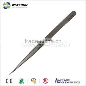 SS-SA Long Stainless Steel Pointed Plating Tweezers thumbnail-1