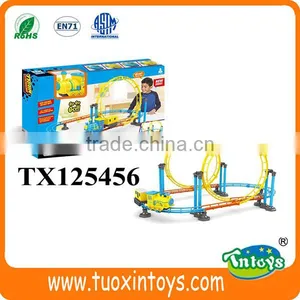 Pedal Toy Train Steam Locomotives Table Set thumbnail-3