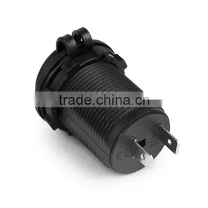 Waterproof DC Car Cigarette Lighter Socket With Cap thumbnail-4