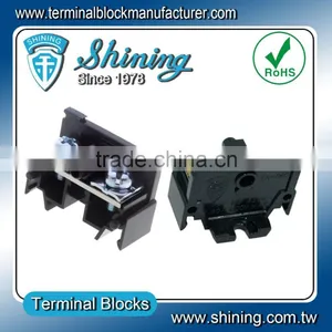 TA-040 Din Rail Type 600V 40A Male Female Screw Terminal Strip thumbnail-4