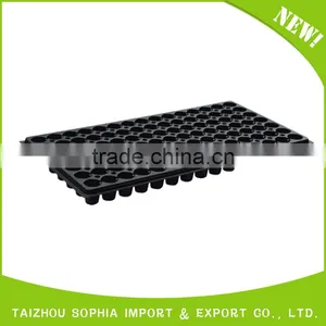 Hot Selling 104 Cell Black Plastic Nursery Tray for Plant thumbnail-6